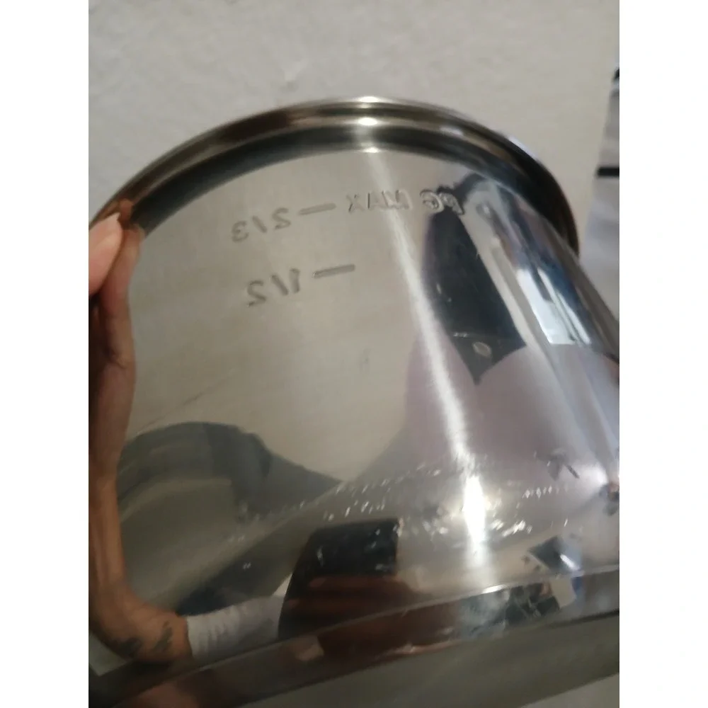 Instant Pot Duo Red SS 60 6 Quart Stainless Steel Inner Pot/AB18363/Steam Rack